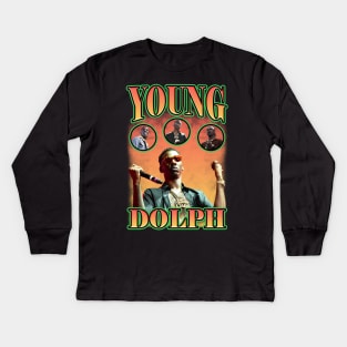 Young Dolph Kids Long Sleeve T-Shirt